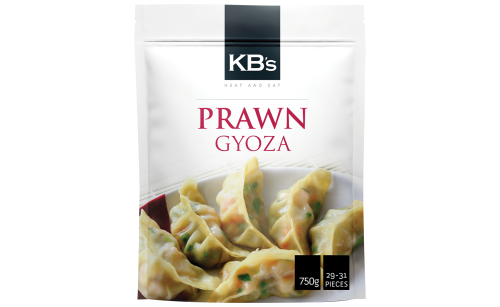 KB�s Prawn Gyoza